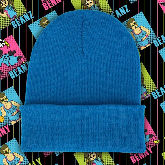 NWOT Essential Classic Beanie OCEAN BLUE - Picture 1 of 1